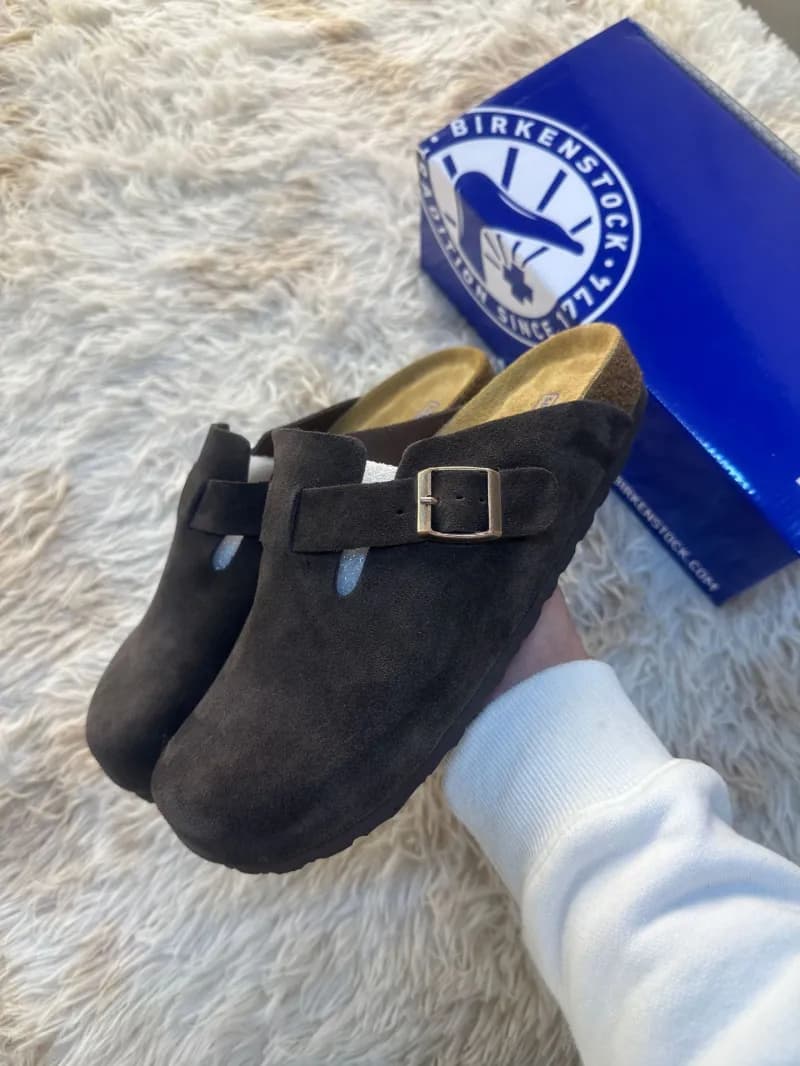 Birkenstock Boston Clog Suede