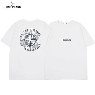 Stone Island T-Shirt Logo Patch — 805白色