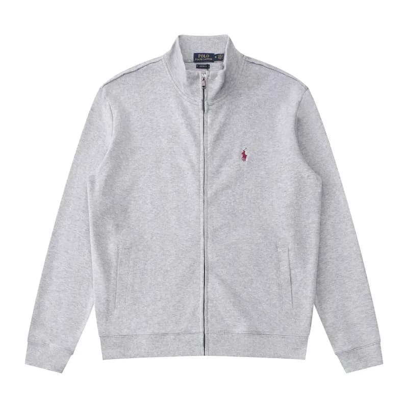 Polo Ralph Lauren Full-Zip Track Jacket Heather Grey