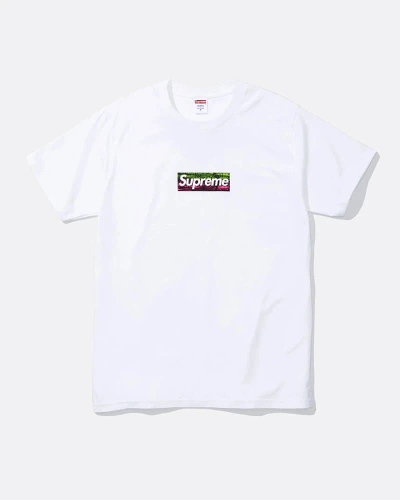 Supreme T-Shirt Sheep in Box Print — B392 大火  白色