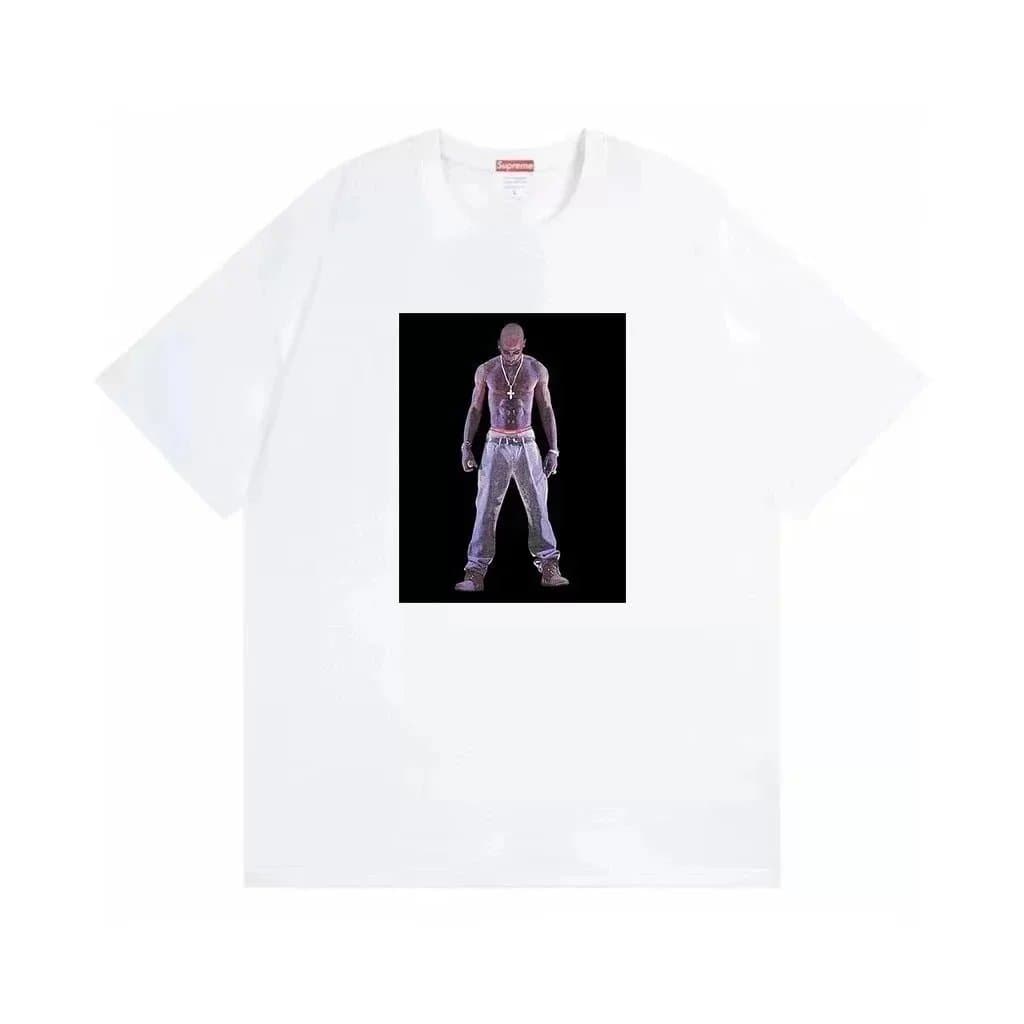 Supreme T-Shirt Tupac Photo Print