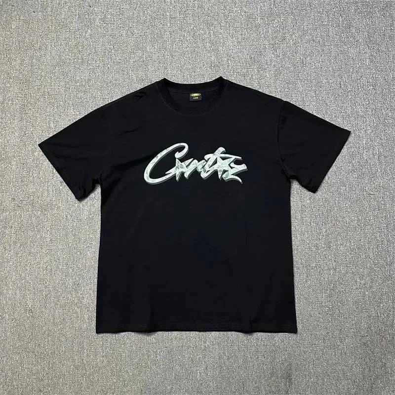 Balenciaga Oval Logo Tee Rustic Oval Print — 6632