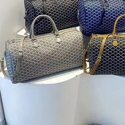 Goyard Saint Louis Wallet Chevron Pattern — 款1-灰色