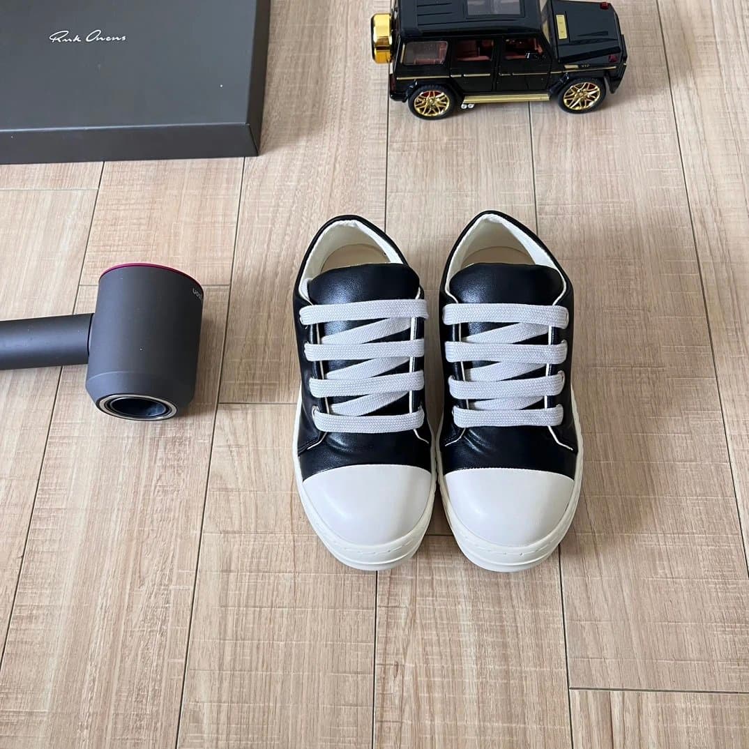 Rick Owens Drkshdw Low Black and White
