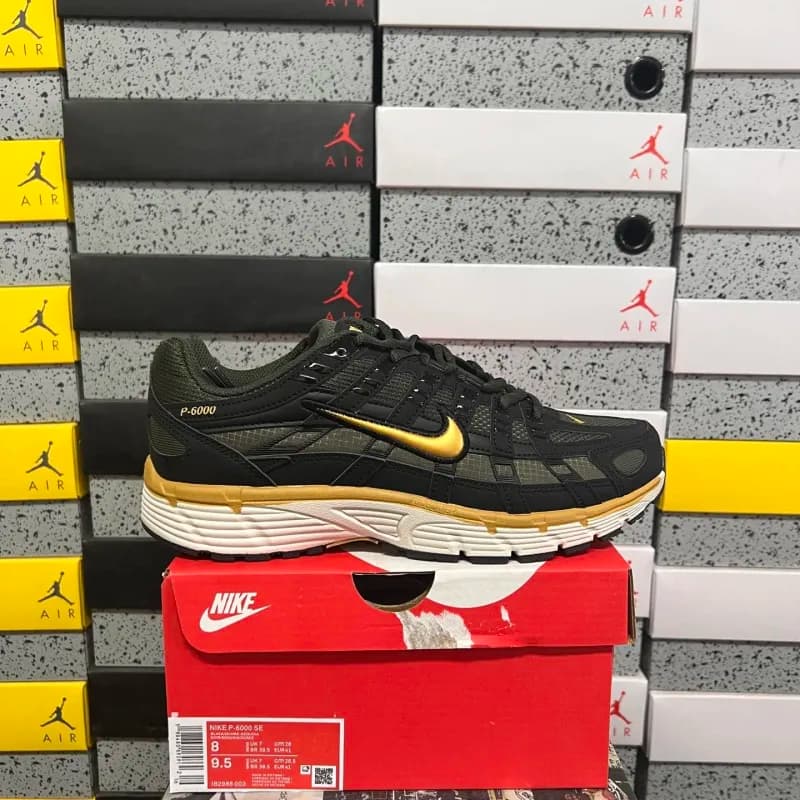 Nike P-6000 SE Black Gold