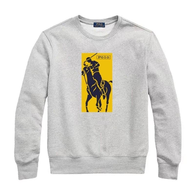 Polo Ralph Lauren Polo Bear Crewneck Sweatshirt Heather Grey — L010灰