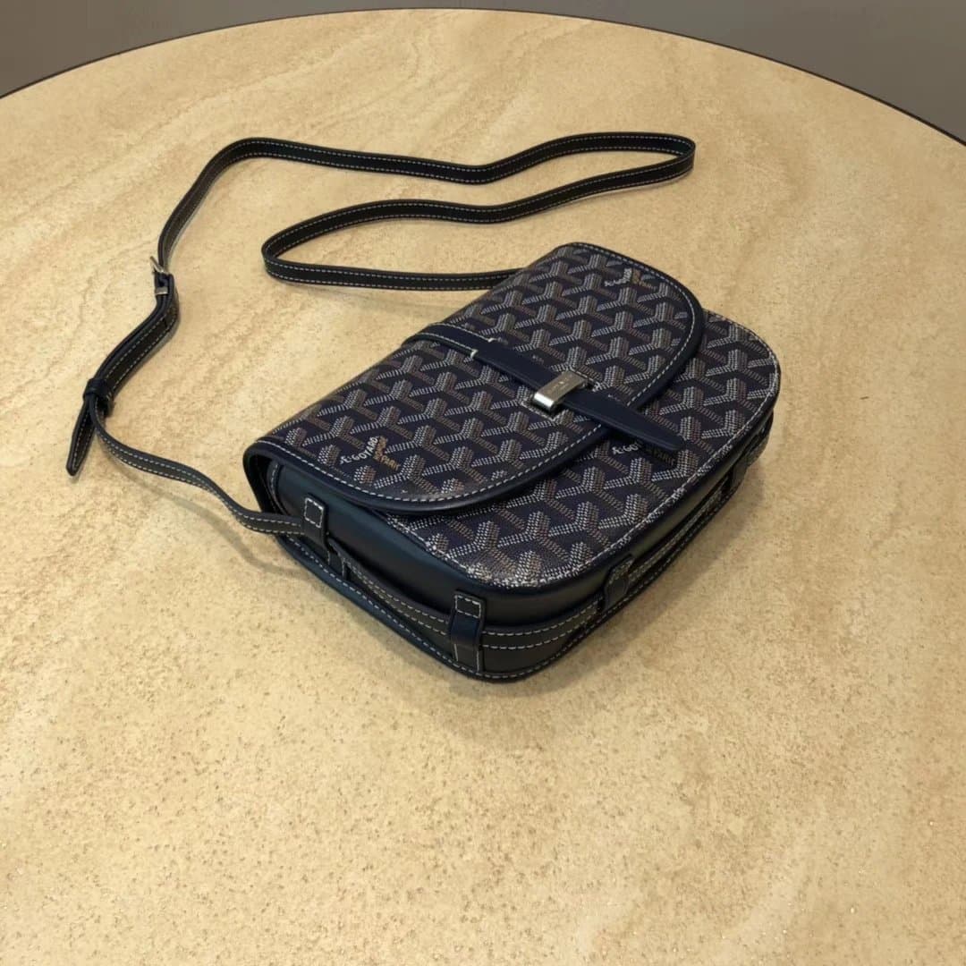 Goyard Saint Louis Chevron Pattern — 宝蓝色