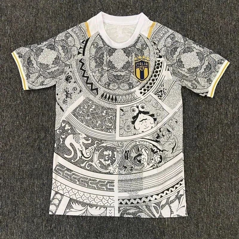 Versace Italy National Team Jersey Artistic Print