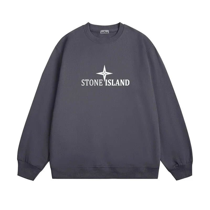 Stone Island Crewneck Sweatshirt Compass Patch — 19