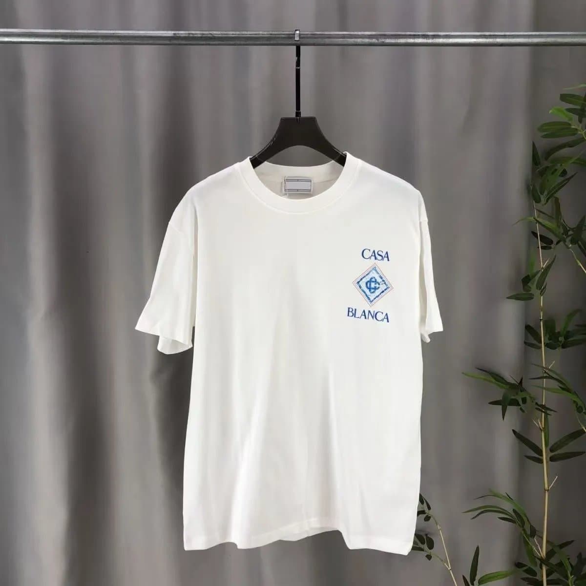 Casablanca Casa Blanca T-Shirt Embroidered Logo