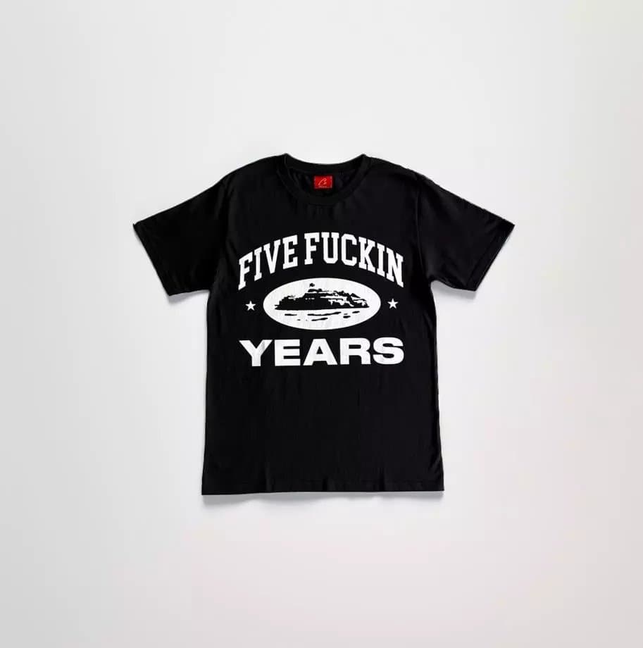Stüssy T-Shirt Green Logo — Fivefuckin黑色