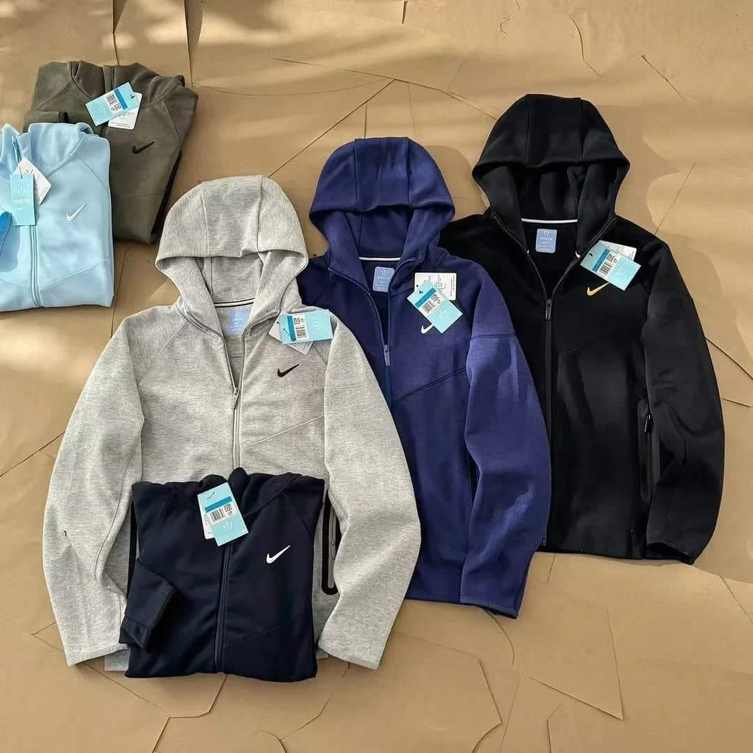 Nike Nocta Hooded Jacket Navy — 深蓝衣服