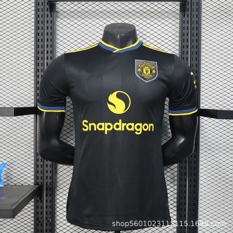 Manchester United Jersey Snapdragon Sponsor