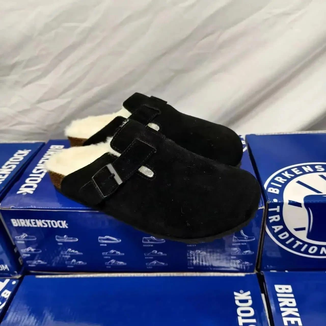 Birkenstock Boston Clog Shearling Lined