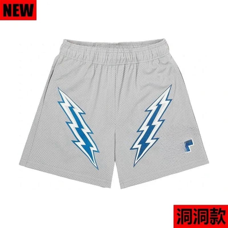 Fragment Design Mesh Shorts Lightning Bolt