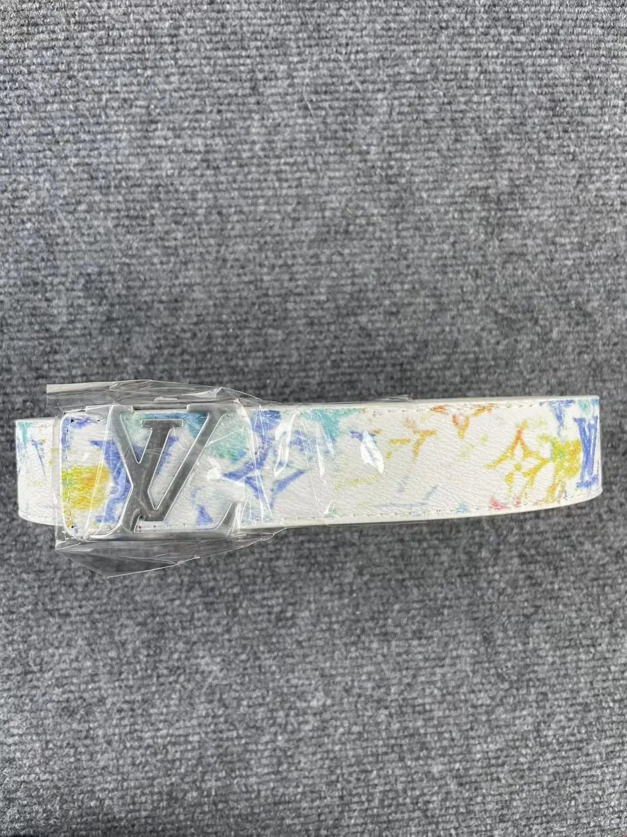 Louis Vuitton LV Belt Multicolor Monogram Print