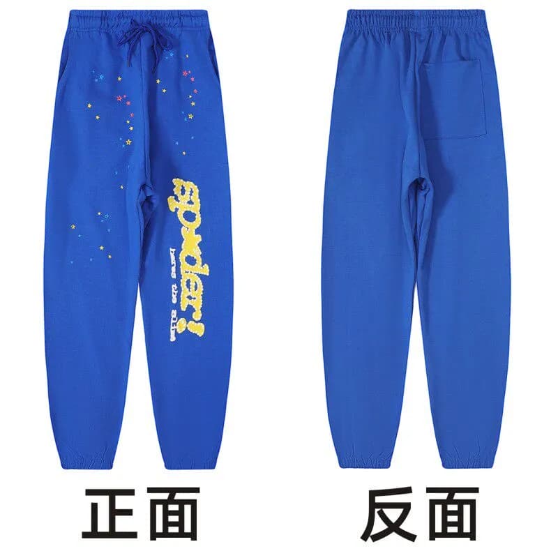 Sp5der Hoodie Spider Web — 142-2 蓝色