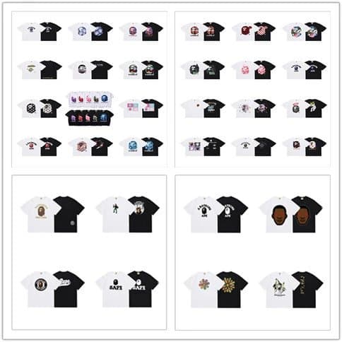 BAPE Ape Head Tee Circuit Board Graphic — 137 黑色