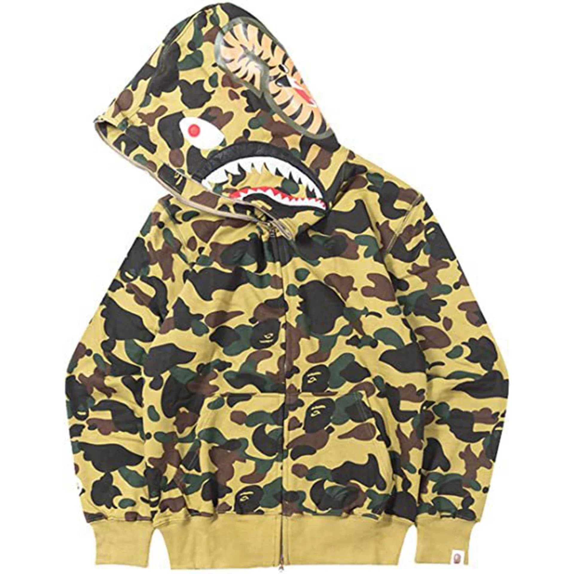 BAPE Shark Hoodie Multi Camo — 20