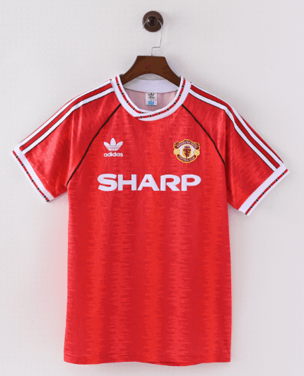 Adidas AC Milan Home Jersey 1998-99 Opel Sponsor — 1991/1992 赛季曼联主场