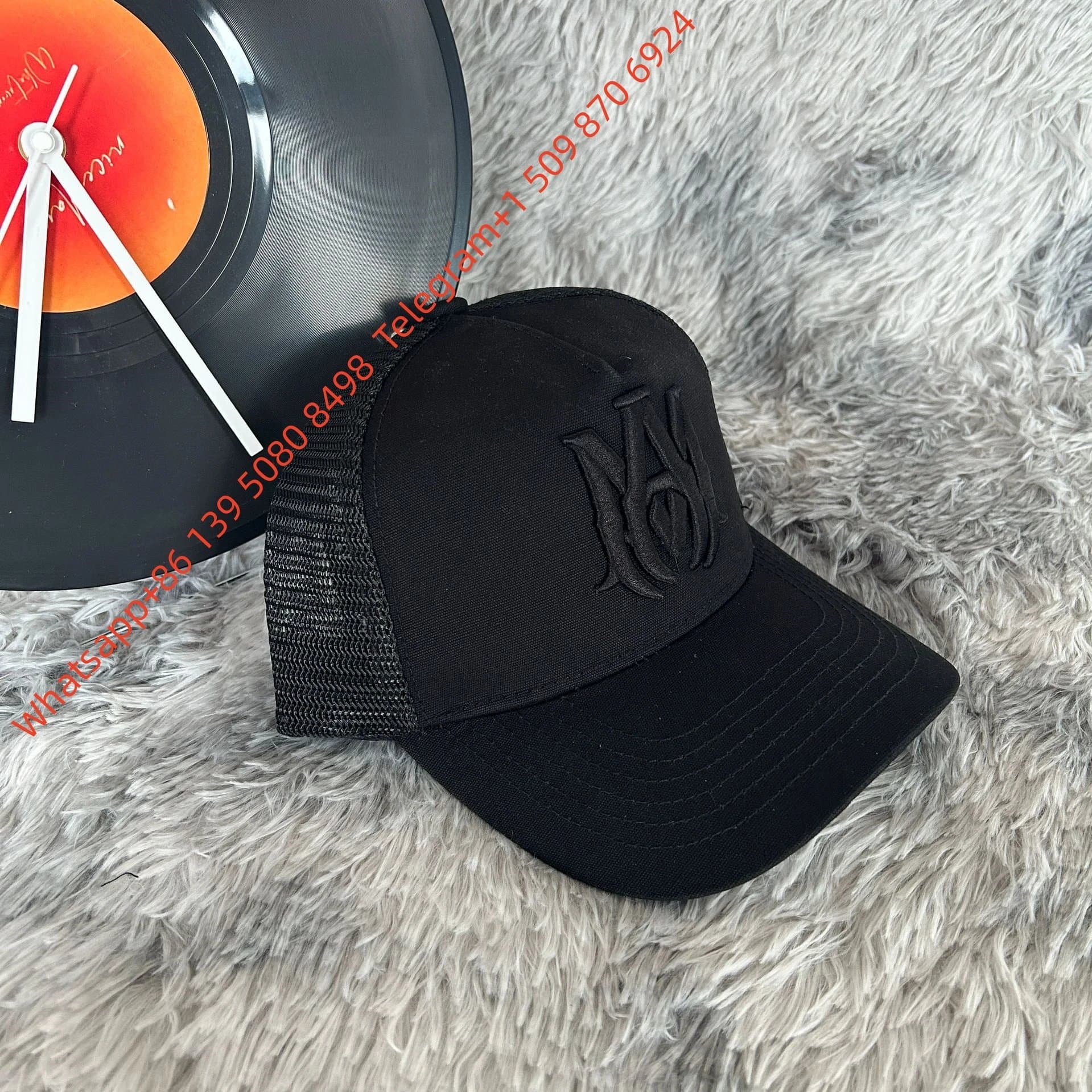 Travis Scott Trucker Cap Embroidered Logo