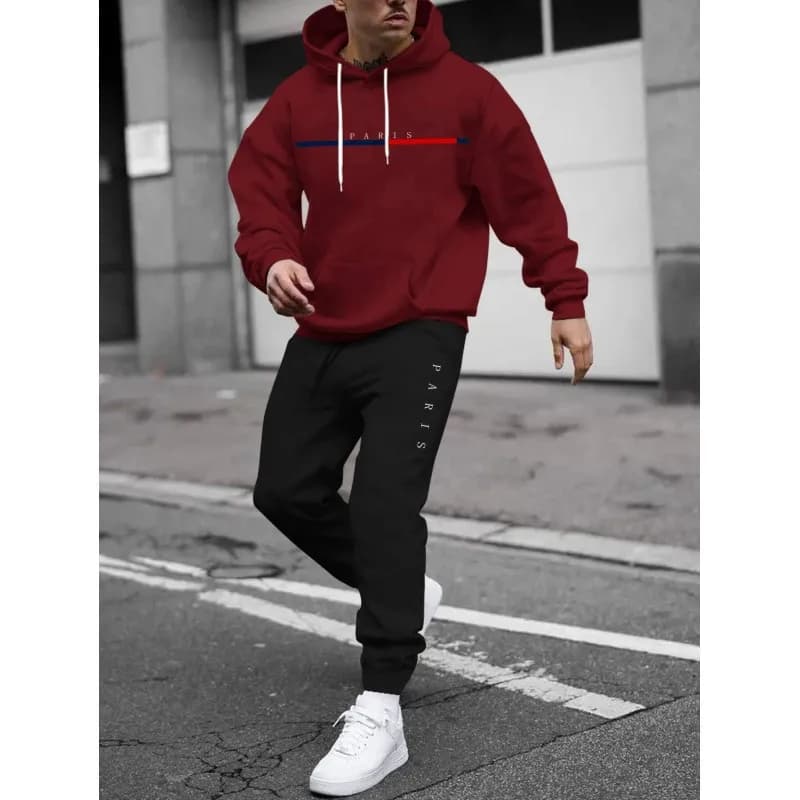 Tommy Hilfiger Hoodie and Joggers Set Tommy Logo — G50Z108