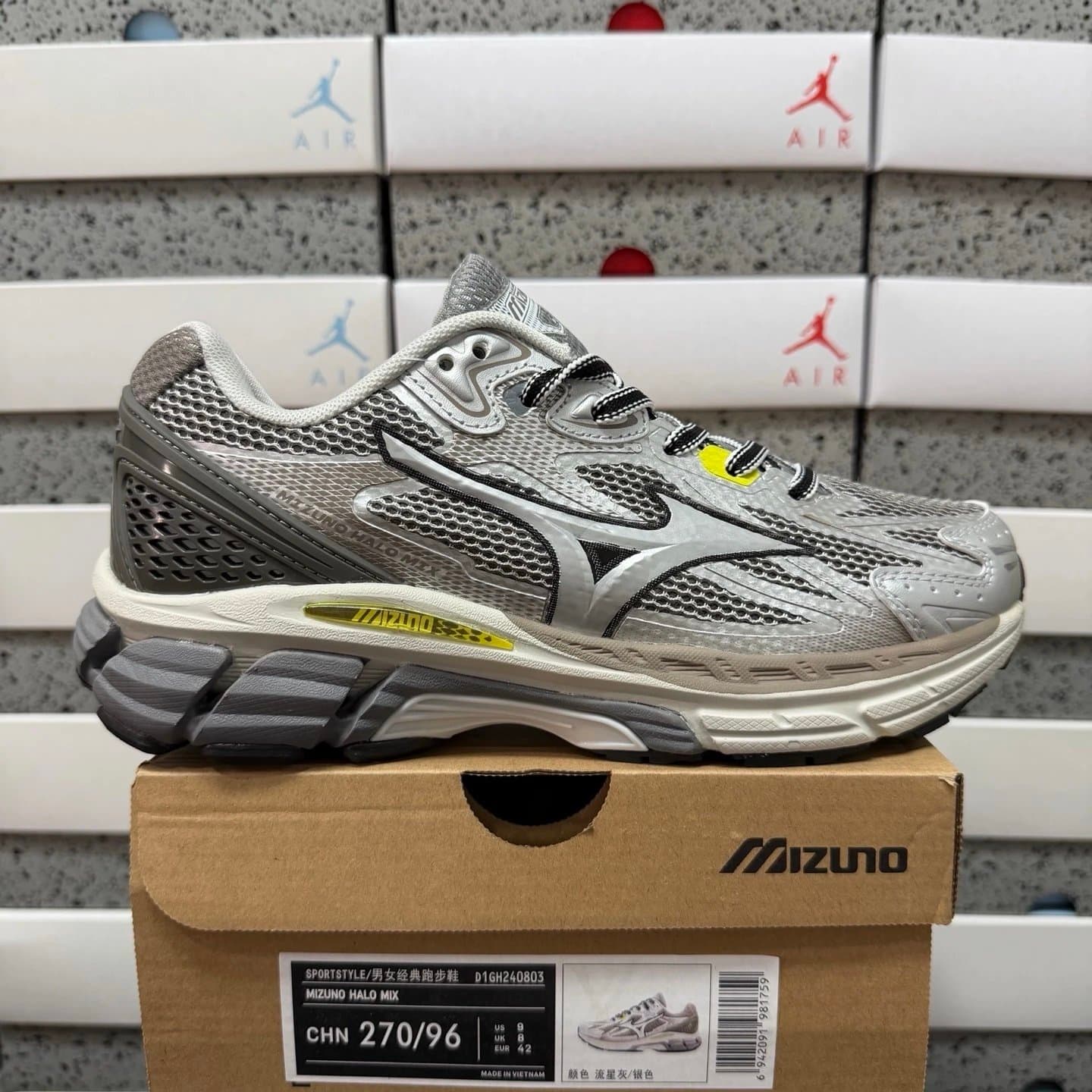 Asics Wave Prophecy LS Light Grey — KO版 · 流星灰/银色 D1GH240803