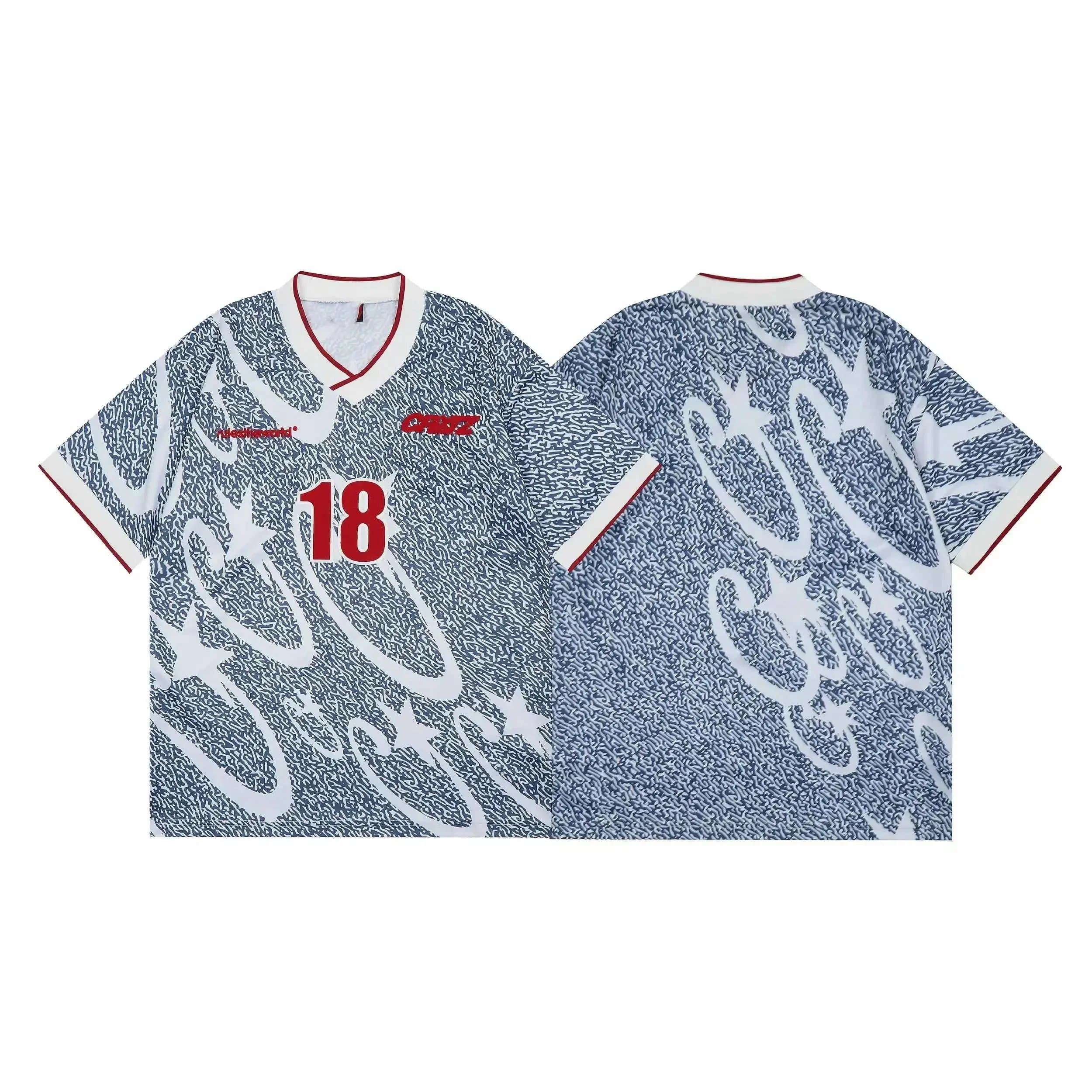 Supreme Box Logo Tee Rip World Print — 38