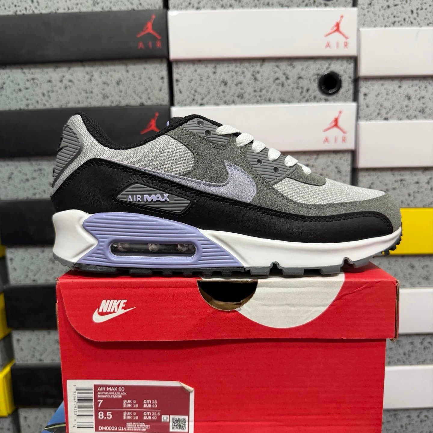 Nike Air Max 90 White/Gradient Blue — DM0029  014