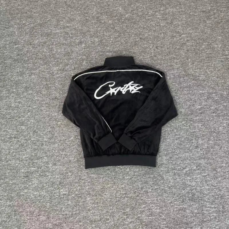 Corteiz Track Pants Embroidered Logo — 786黑白