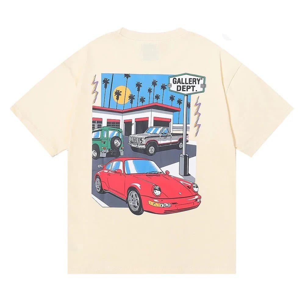 Gallery Dept. Skeleton Hand Tee Bone Print — 6022 杏色