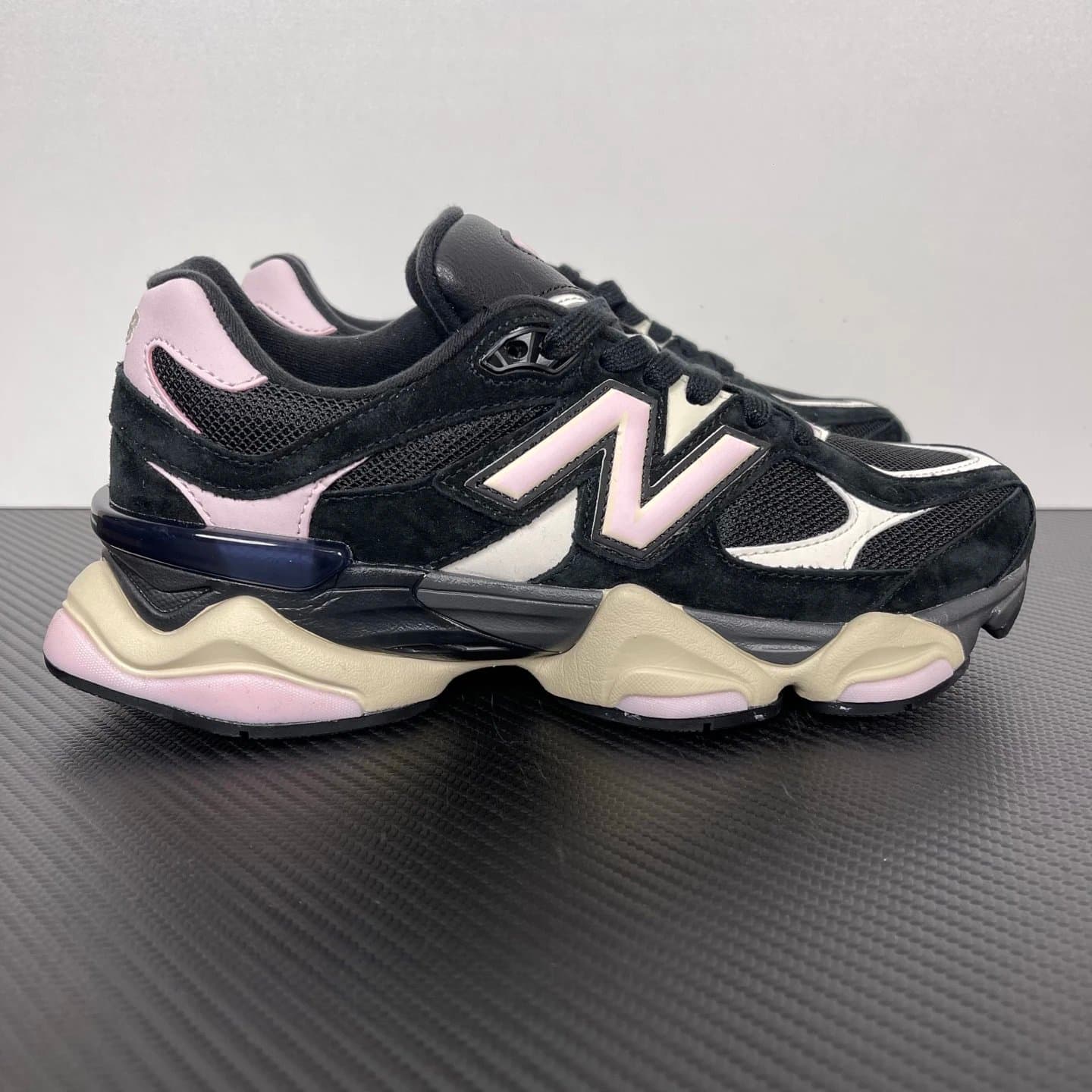 New Balance 2002R Black Pink Cream