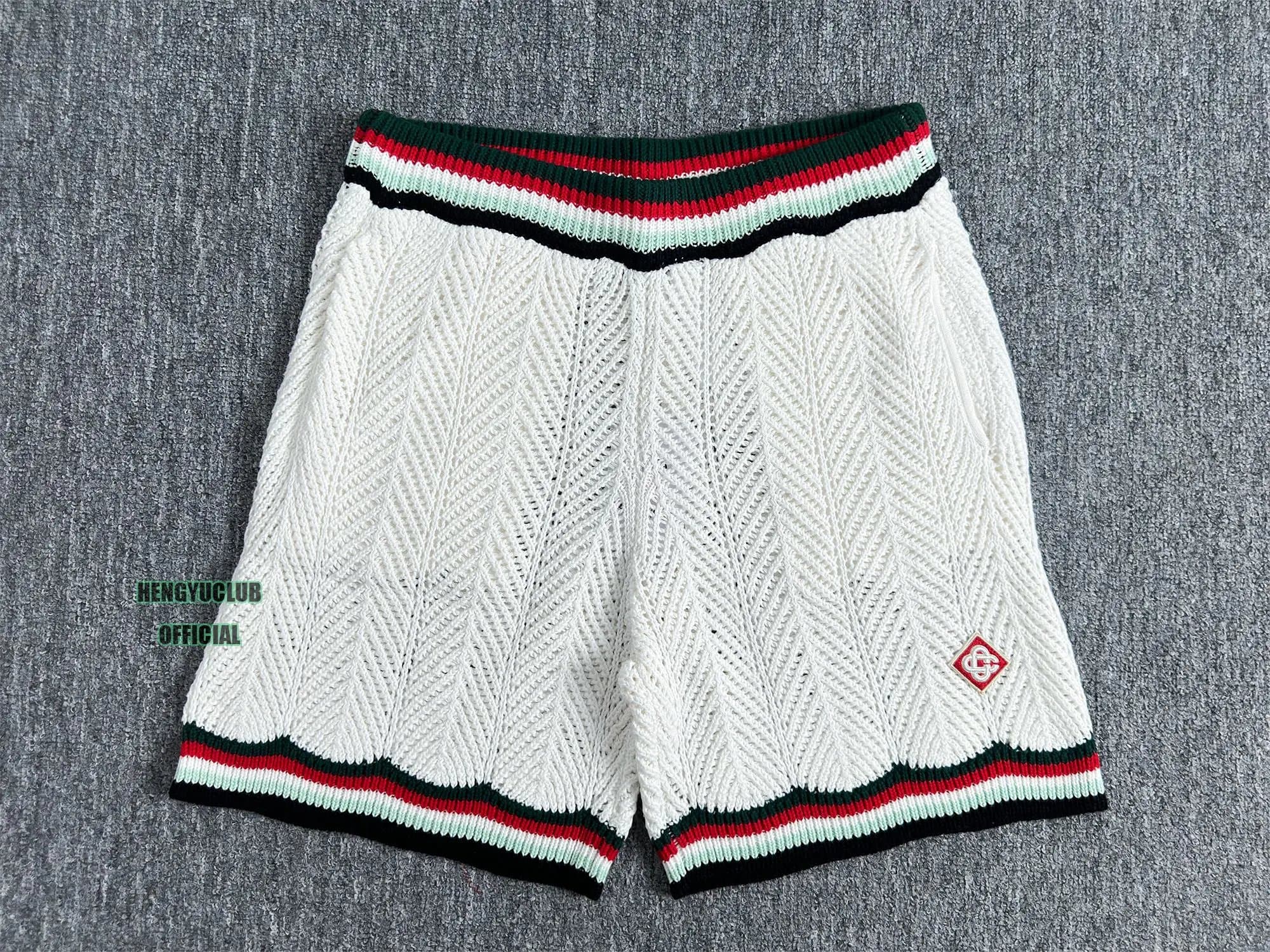 Gucci Knit Shorts Web Trim