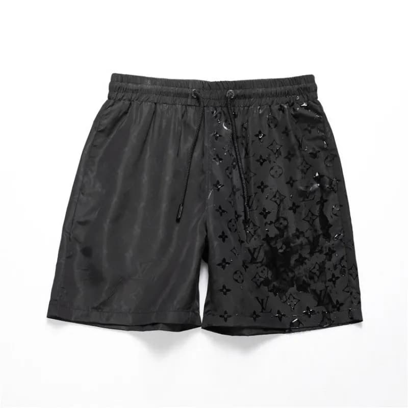 Louis Vuitton Monogram Shorts Blue Multicolor Print — 3649 black