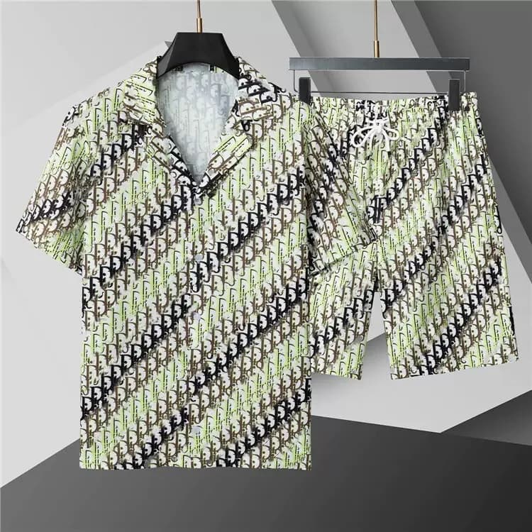 Dior Oblique Print Set Diagonal Logo Pattern