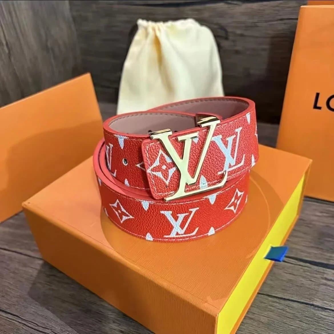Louis Vuitton LV Initiales Belt Monogram Eclipse — 26
