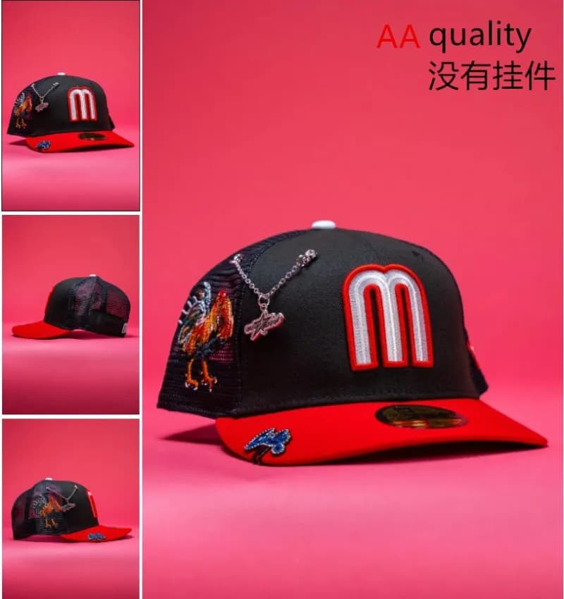 MLB Trucker Cap Embroidered Rooster & Chain