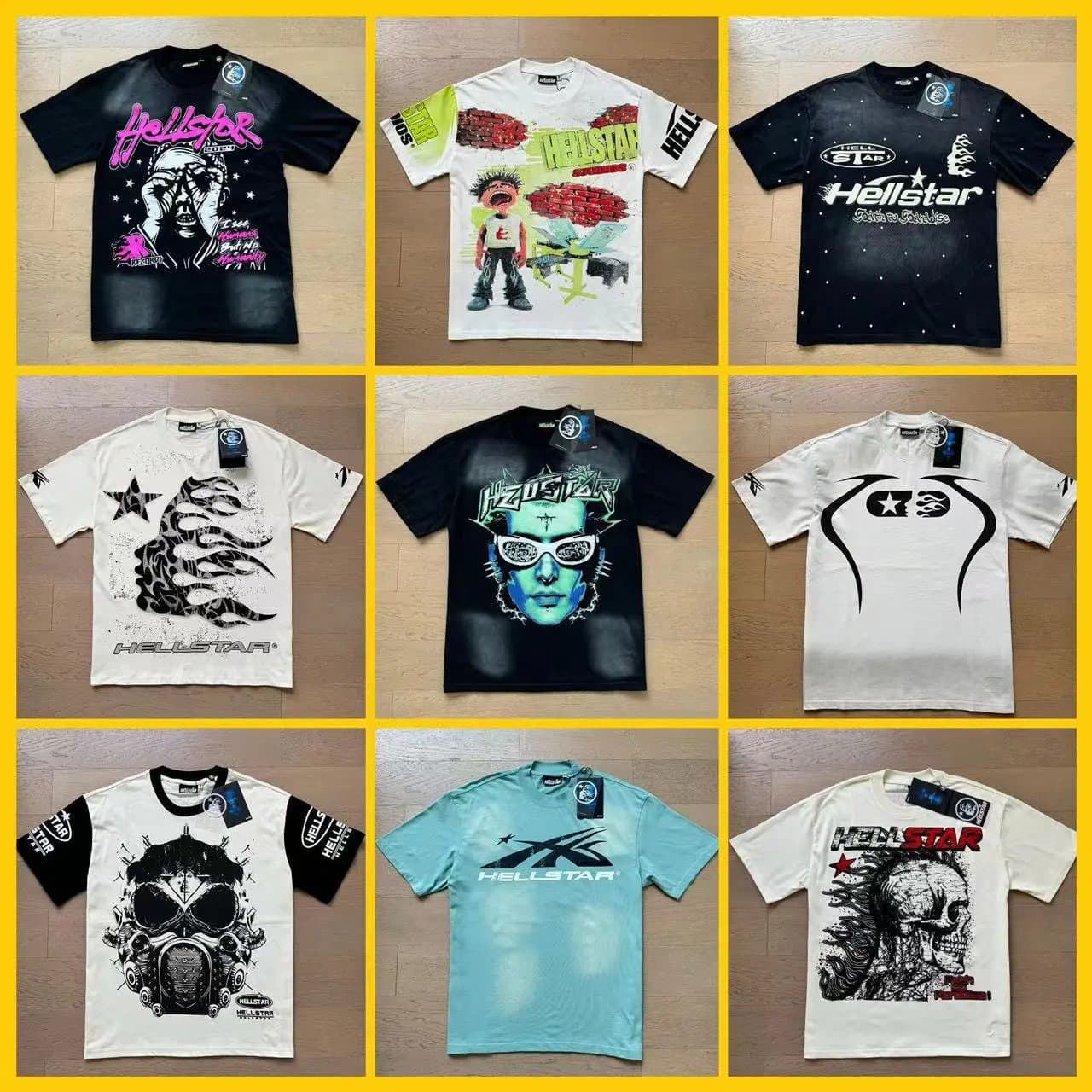 Graphic T-Shirt Hellstar Print