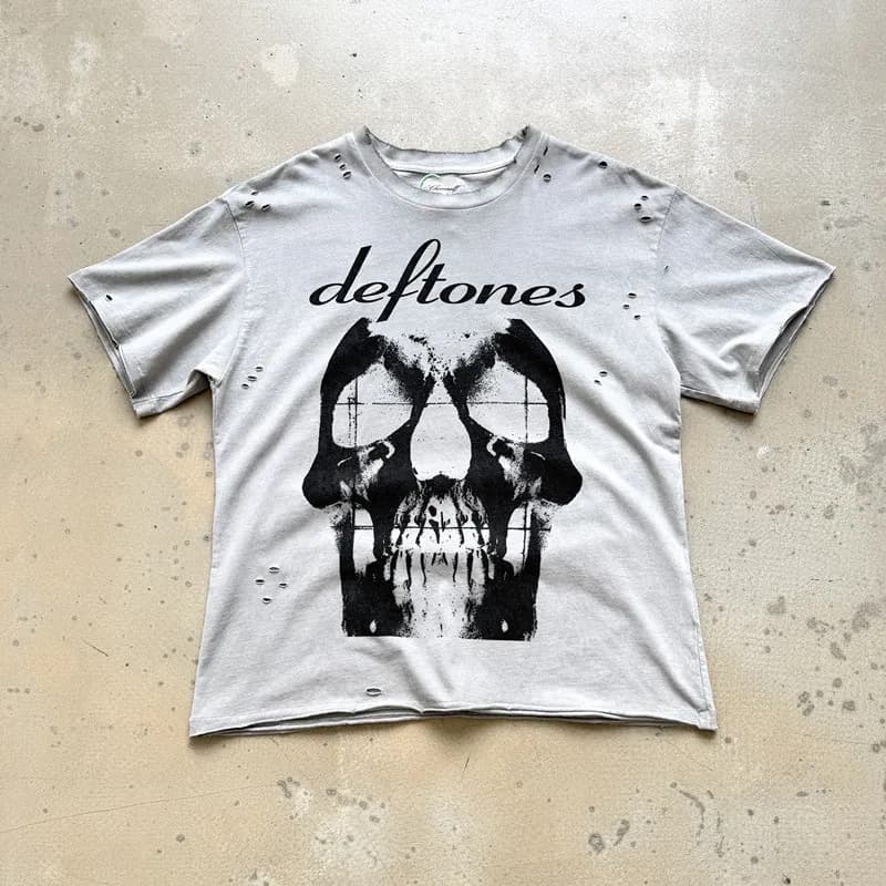 Philipp Plein Cropped Tank Top Skeleton Weightlifter Embroidery — W-9