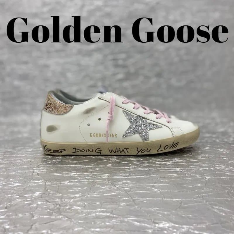 Golden Goose Superstar Glitter Star