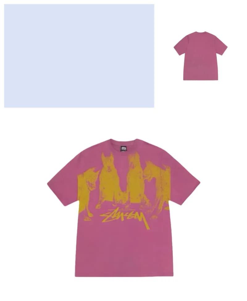 Stüssy Graphic Tee Dog Print