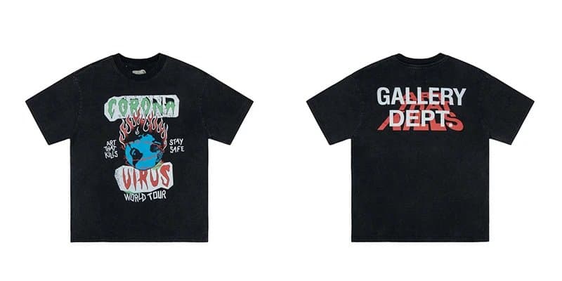 Gallery Dept. Screen Depot Tee Washed Black — D25#洗水黑