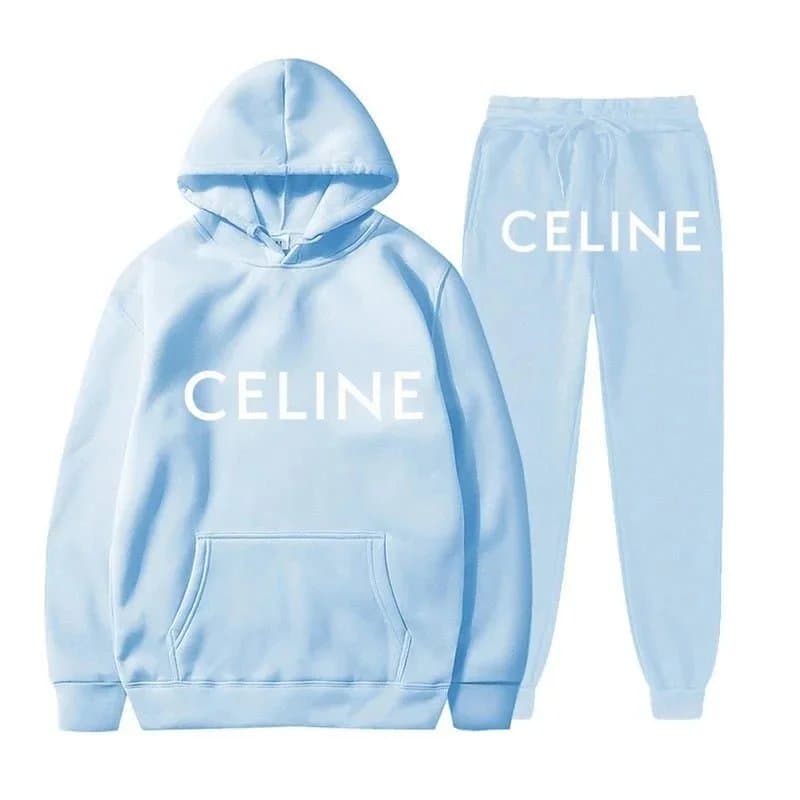 Celine Logo Joggers White Logo — 15