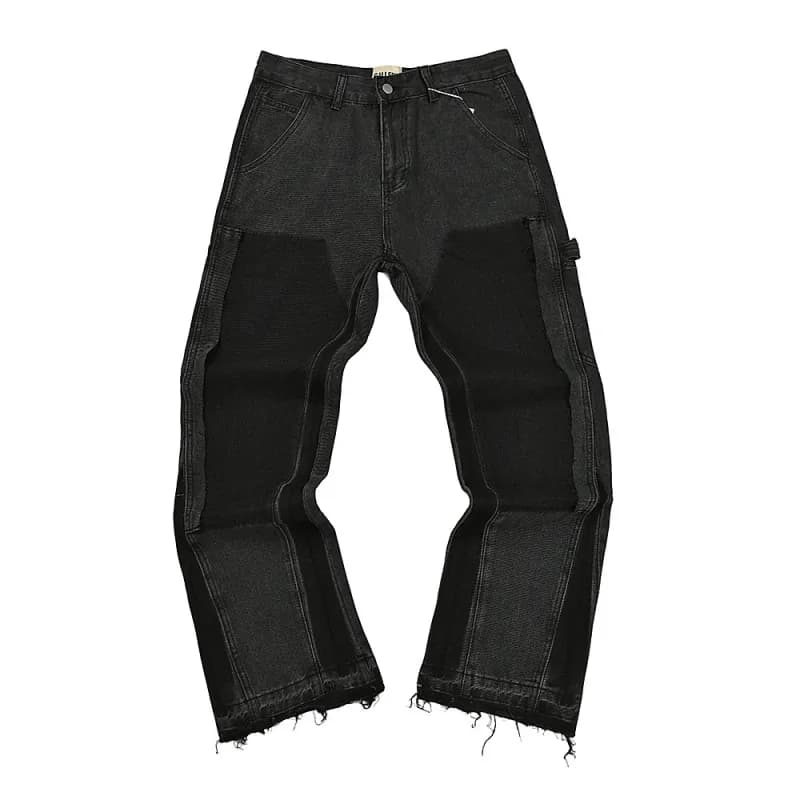 Gallery Dept. Flared Jeans Distressed Paint-Splatter — 4285