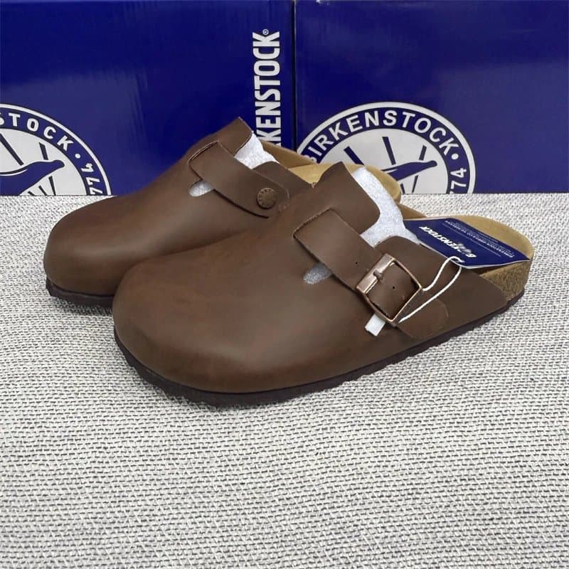 Birkenstock Boston Clog Suede — 10