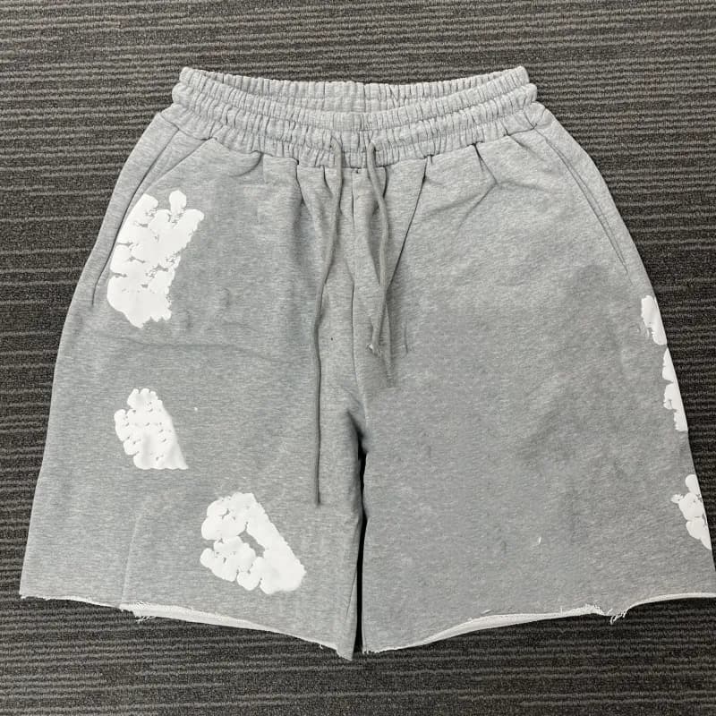 Gallery Dept. Drawstring Shorts Paint-Splatter