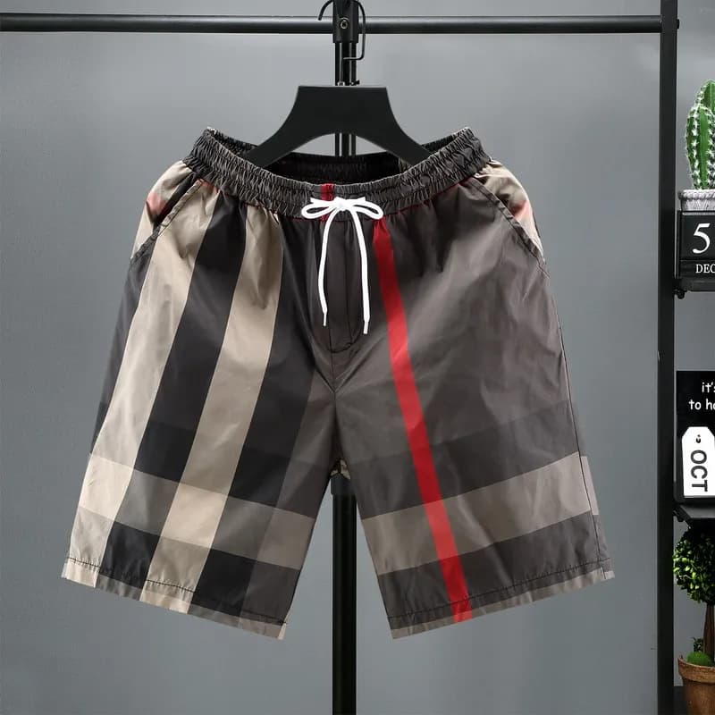The North Face GG Print Shorts TNF x Gucci Logo Patch — 9-K002大格黑色