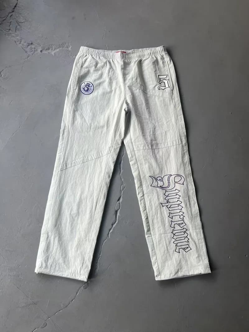 Supreme Track Jacket Umbro Italy Collaboration — 5878 gray/pants