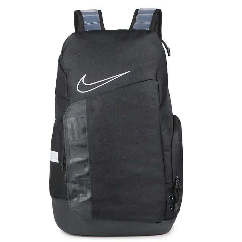 Nike Backpack White/Black/Gold — 黑色白标