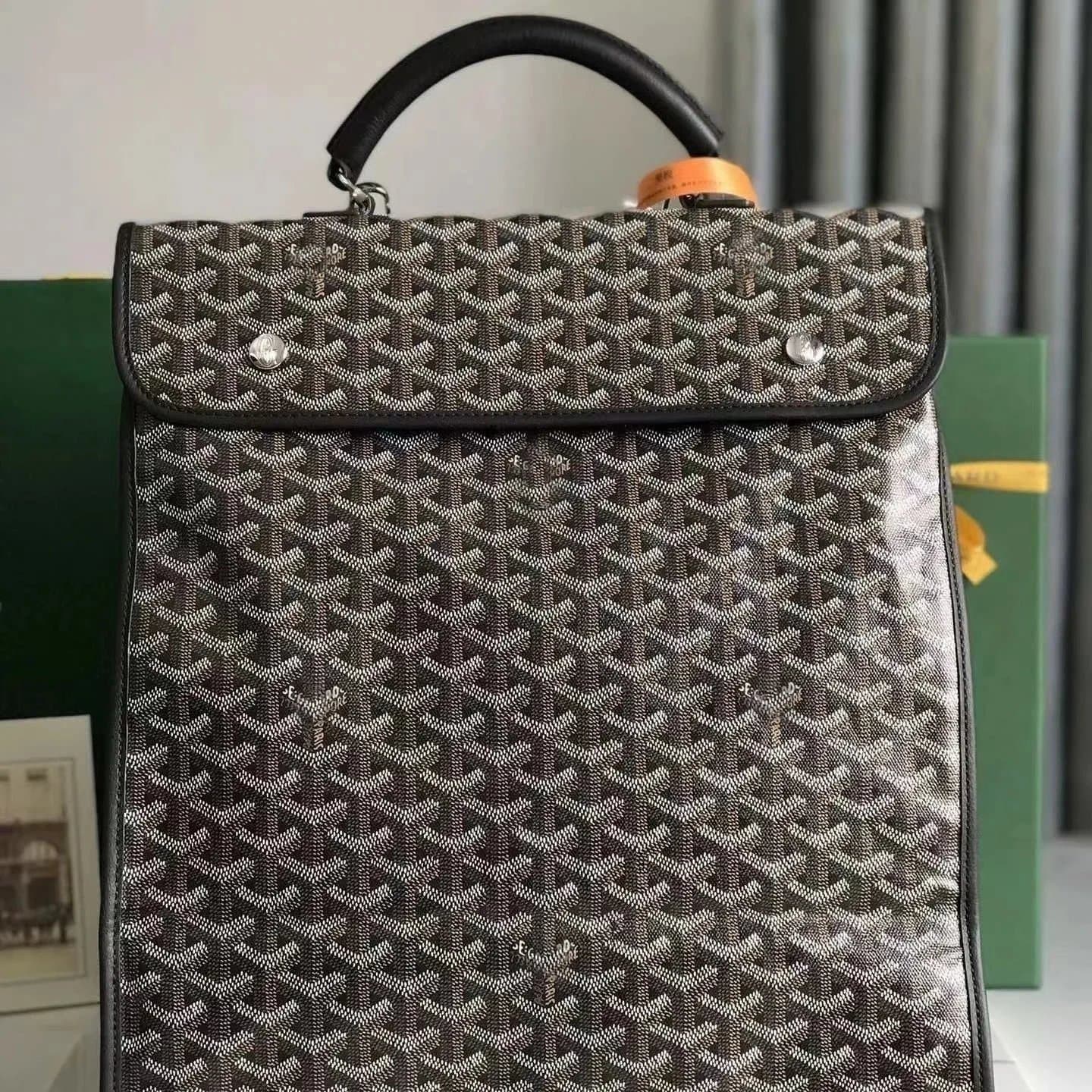 Goyard Saint Louis Tote Goyardine Canvas